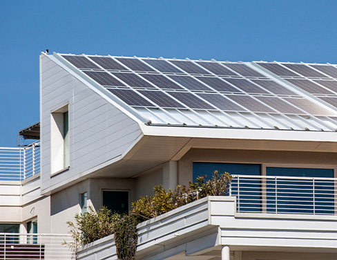 Building integrated PV corrugated sheet